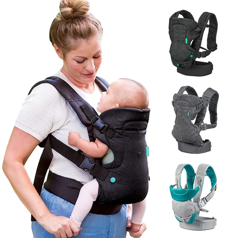 Ergonomic 4-in-1 Baby Carrier – Comfortable &amp; Adjustable