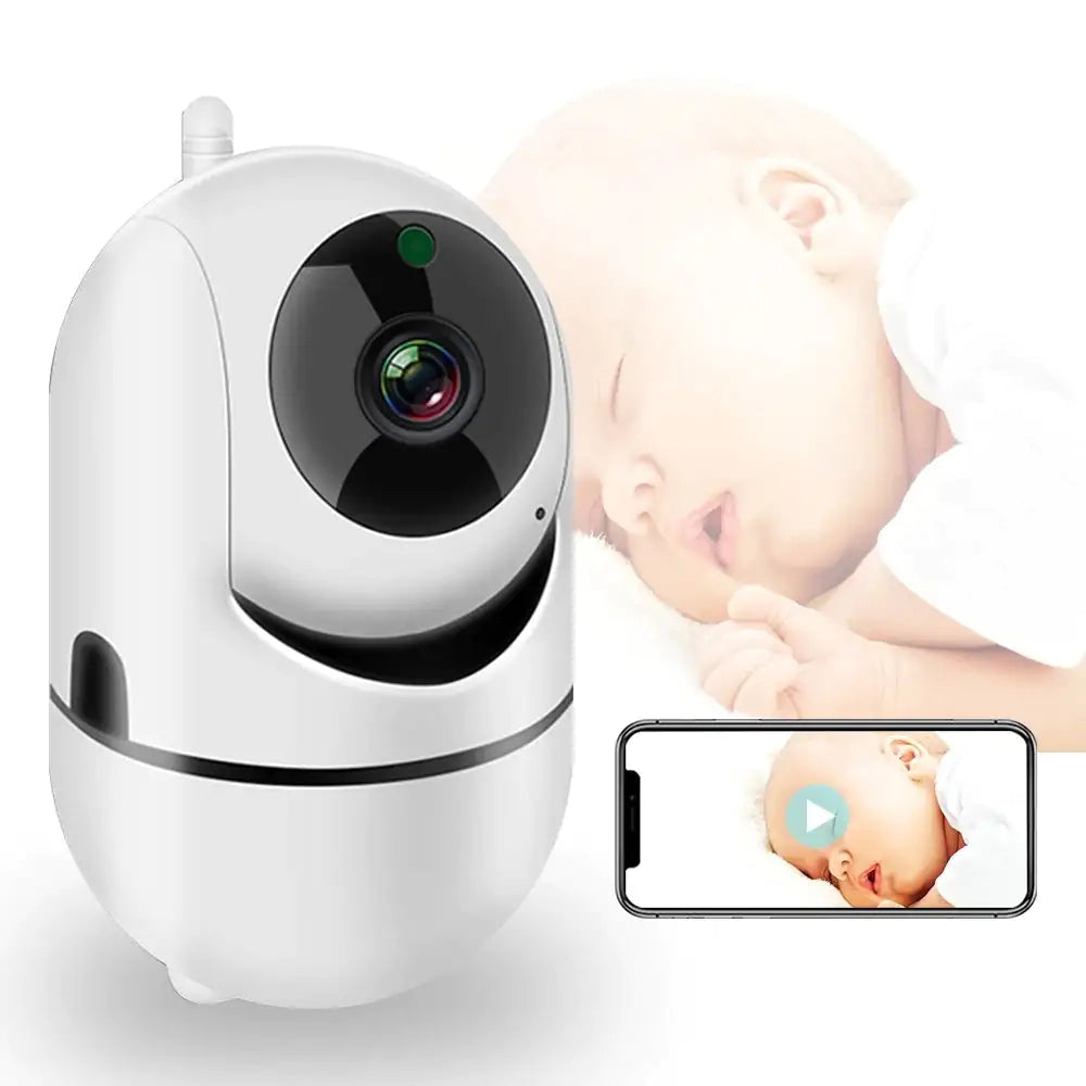 Audio and Video Baby Monitor – 720P HD with Night Vision 📹