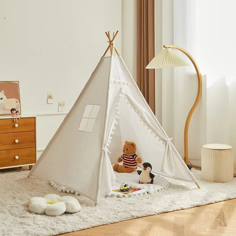 Teepee Tent for Kids 100% Cotton Play Tent ⛺🌈