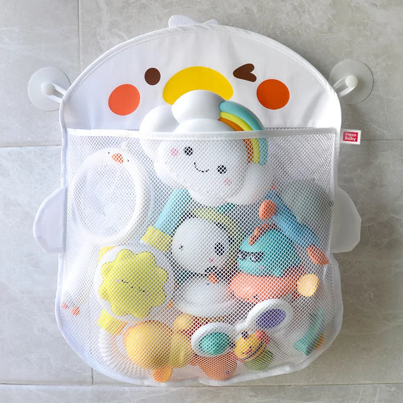 Bathroom Mesh Storage Bag – Fun &amp; Functional Toy Organizer for Bath &amp; Playtime