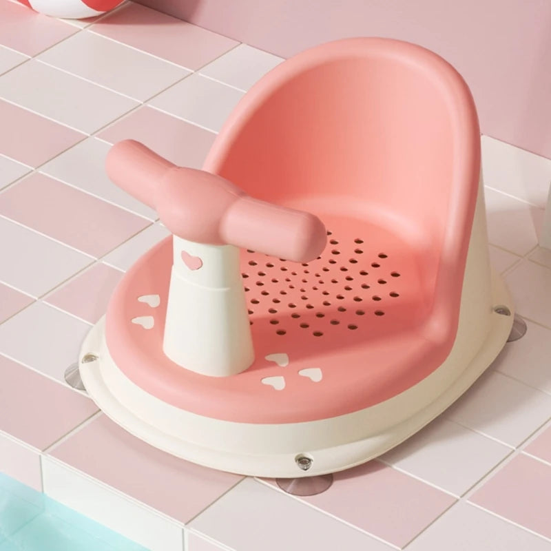 Comfortable Infant Bath Tub with Anti-Slip Baby Bath Chair🛁