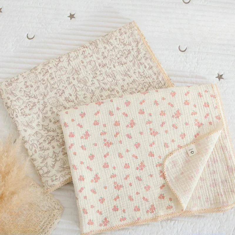 2-Layer Muslin Cotton Baby Blanket