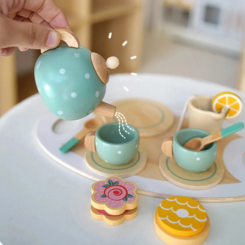 Wooden Tea Set Toy☕