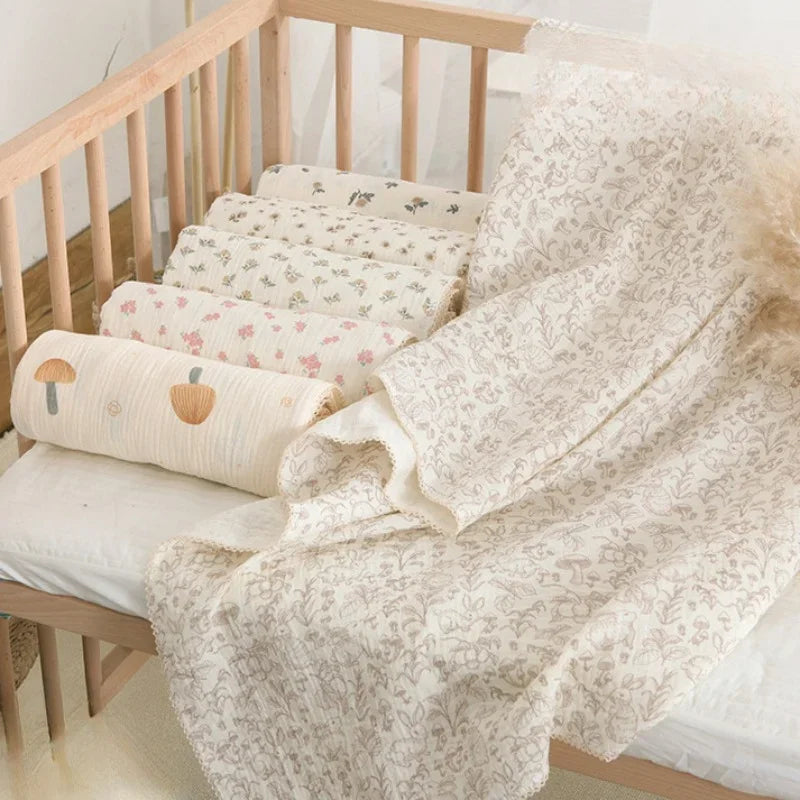 2-Layer Muslin Cotton Baby Blanket