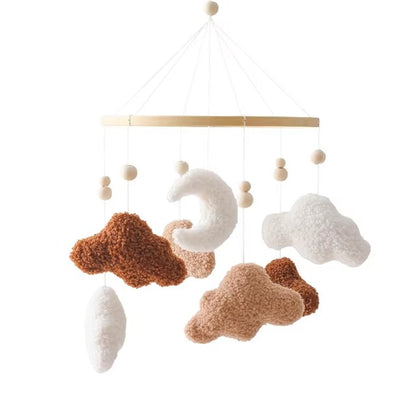 Montessori Crib Mobile Toys | Wooden Baby Rattles