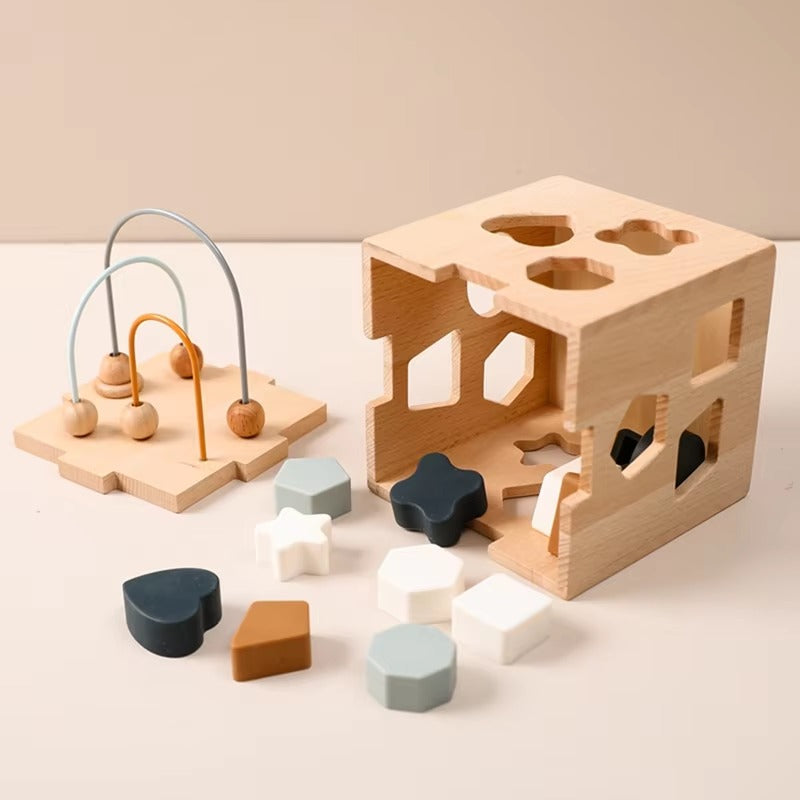 5-in-1 Wooden Multifunctional Montessori🧩