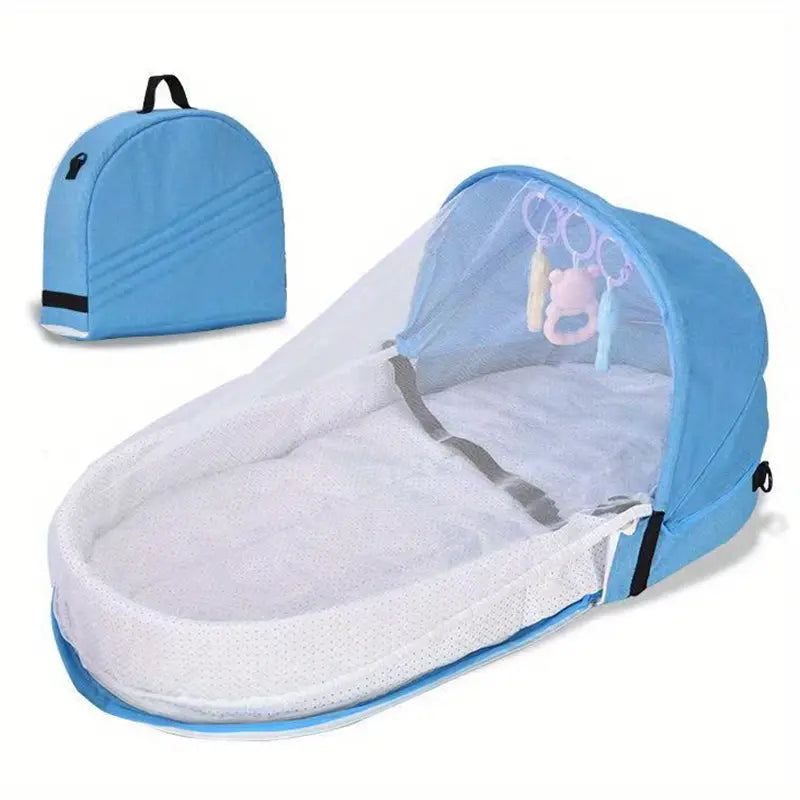 Multipurpose Foldable Baby Bed with Mosquito Net