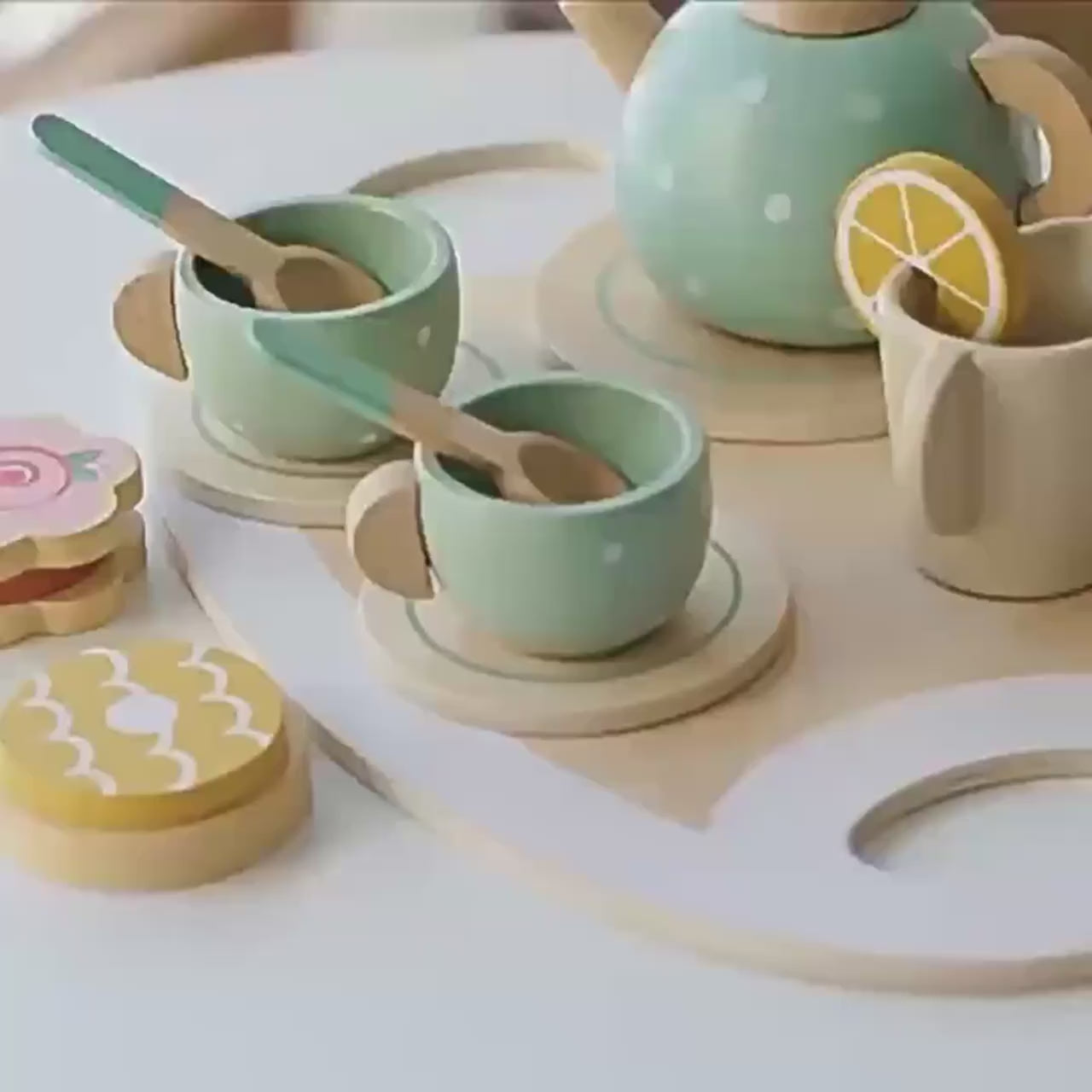 Wooden Tea Set Toy☕