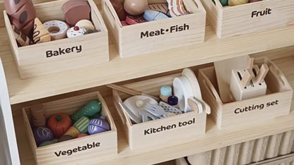 Wooden Kitchen Food Accessories Set